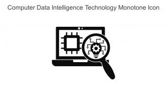 Computer Data Intelligence Technology Monotone Icon In Powerpoint Pptx Png And Editable Eps Format