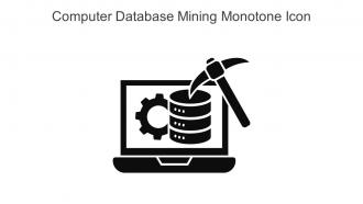 Computer Database Mining Monotone Icon In Powerpoint Pptx Png And Editable Eps Format