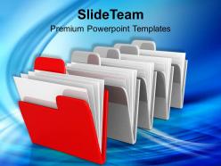 Computer folders information powerpoint templates ppt themes and graphics