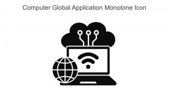 Computer Global Application Monotone Icon In Powerpoint Pptx Png And Editable Eps Format