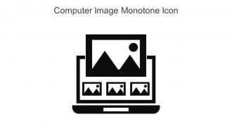 Computer Image Monotone Icon In Powerpoint Pptx Png And Editable Eps Format