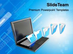 Computer image powerpoint templates and themes business intelligence presentation