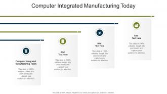 Computer Integrated Manufacturing Today In Powerpoint And Google Slides Cpb