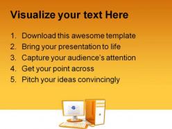 Computer internet powerpoint templates and powerpoint backgrounds 0211
