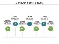 Computer internet security ppt powerpoint presentation pictures graphic tips cpb