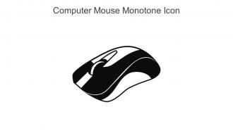 Computer Mouse Monotone Icon In Powerpoint Pptx Png And Editable Eps Format