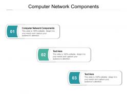 Computer network components ppt powerpoint presentation ideas tips cpb