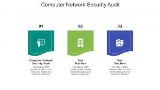 Computer network security audit ppt powerpoint presentation example cpb