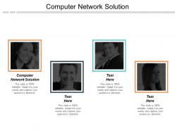 Computer network solution ppt powerpoint presentation layouts master slide cpb