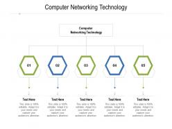 Computer networking technology ppt powerpoint presentation icon picture cpb