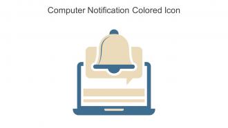 Computer Notification Colored Icon In Powerpoint Pptx Png And Editable Eps Format