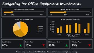 Computer Office Equipment Inspiration PPT Presentation AT Slides Editable