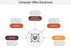 Computer office equipment ppt powerpoint presentation inspiration cpb