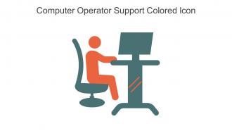 Computer Operator Support Colored Icon In Powerpoint Pptx Png And Editable Eps Format