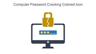 Computer Password Cracking Colored Icon In Powerpoint Pptx Png And Editable Eps Format
