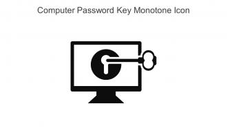Computer Password Key Monotone Icon In Powerpoint Pptx Png And Editable Eps Format
