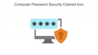 Computer Password Security Colored Icon In Powerpoint Pptx Png And Editable Eps Format