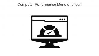Computer Performance Monotone Icon In Powerpoint Pptx Png And Editable Eps Format