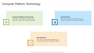 Computer Platform Terminology In Powerpoint And Google Slides Cpb