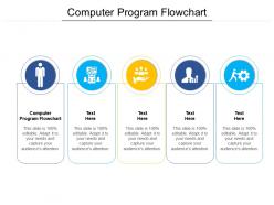 Computer program flowchart ppt powerpoint presentation portfolio topics cpb
