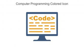 Computer Programming Colored Icon In Powerpoint Pptx Png And Editable Eps Format