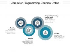Computer programming courses online ppt powerpoint presentation diagram images cpb