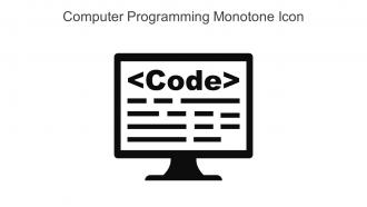 Computer Programming Monotone Icon In Powerpoint Pptx Png And Editable Eps Format