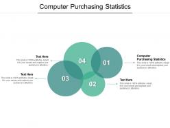 Computer purchasing statistics ppt powerpoint presentation infographic template graphics pictures cpb