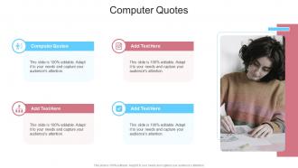 Computer Quotes In Powerpoint And Google Slides Cpb