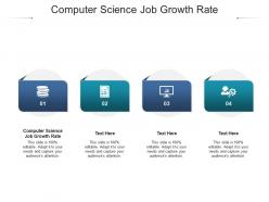 Computer science job growth rate ppt powerpoint presentation pictures visuals cpb