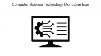Computer Science Technology Monotone Icon In Powerpoint Pptx Png And Editable Eps Format