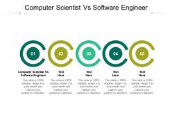 Computer scientist vs software engineer ppt powerpoint presentation outline cpb