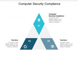 Computer security compliance ppt powerpoint presentation outline show cpb
