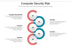Computer security risk ppt powerpoint presentation file backgrounds cpb