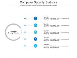 Computer security statistics ppt powerpoint presentation portfolio diagrams cpb