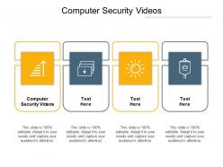 Computer security videos ppt powerpoint presentation outline designs download cpb