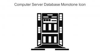 Computer Server Database Monotone Icon In Powerpoint Pptx Png And Editable Eps Format