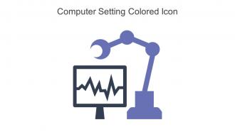 Computer Setting Colored Icon In Powerpoint Pptx Png And Editable Eps Format