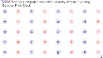 Computer simulation industry investor funding elevator pitch deck ppt template