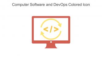 Computer Software And Devops Colored Icon In Powerpoint Pptx Png And Editable Eps Format