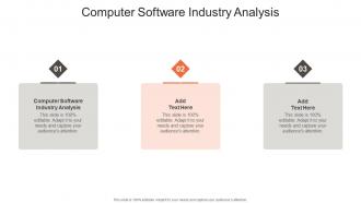 Computer Software Industry Analysis In Powerpoint And Google Slides Cpb