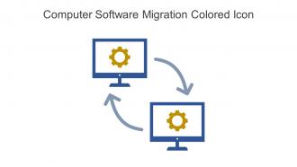 Computer Software Migration Colored Icon In Powerpoint Pptx Png And ...