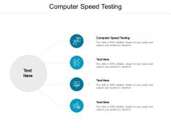 Computer speed testing ppt powerpoint presentation gallery example cpb