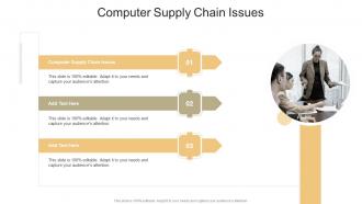 Computer Supply Chain Issues In Powerpoint And Google Slides Cpb