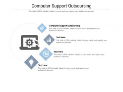 Computer support outsourcing ppt powerpoint presentation summary styles cpb