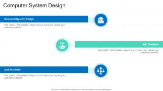 Computer System Design In Powerpoint And Google Slides Cpb