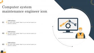 Computer System Maintenance Engineer Icon
