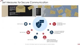 Computer system security set measures for secure communication
