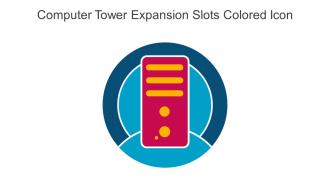 Computer Tower Expansion Slots Colored Icon In Powerpoint Pptx Png And Editable Eps Format
