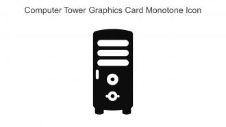 Computer Tower Graphics Card Monotone Icon In Powerpoint Pptx Png And Editable Eps Format